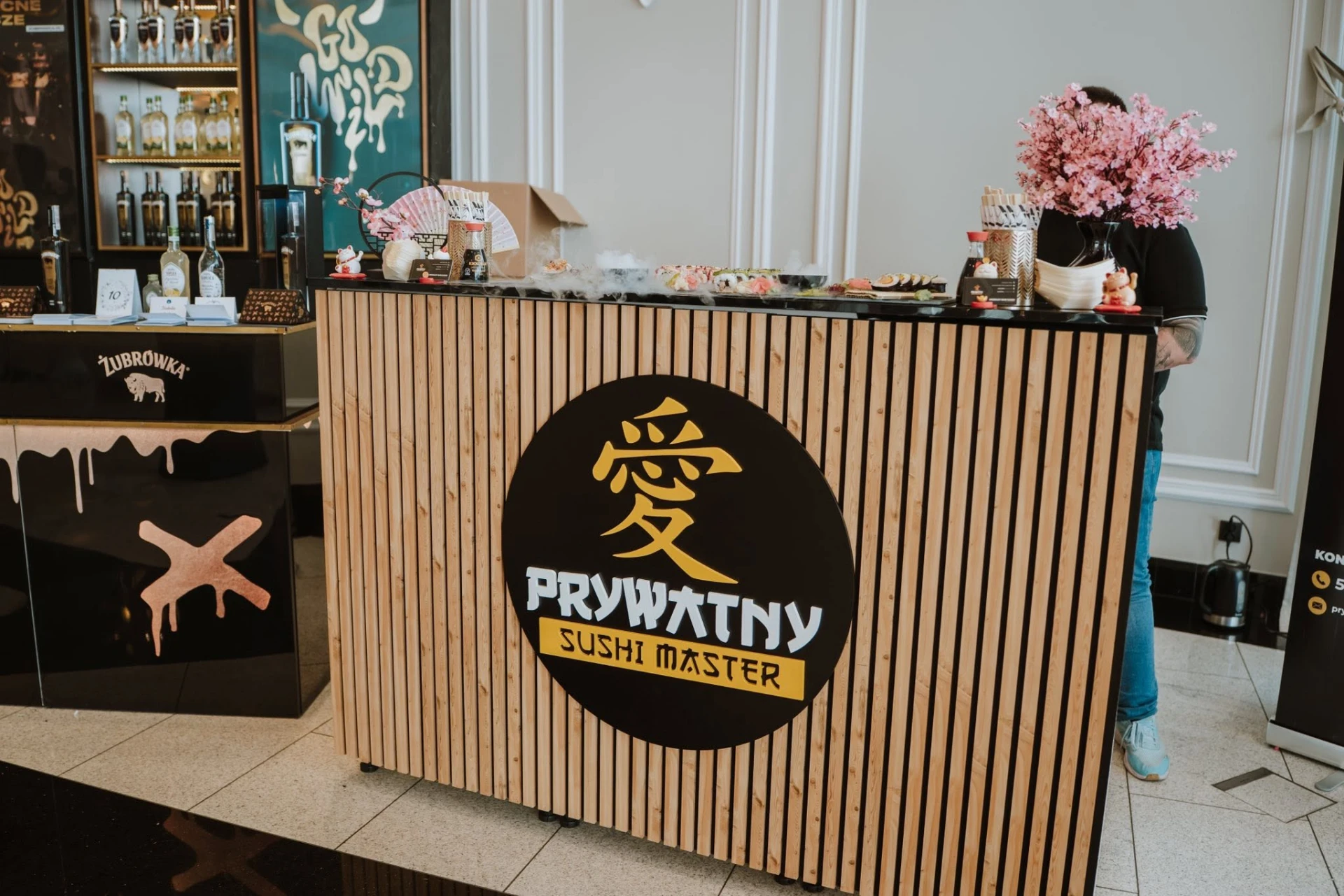 Eventy z mobilnym barem sushi